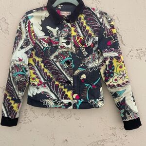 Christian Lacroix Desigual Multicolor Patterned Jacket